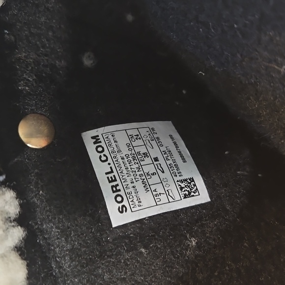 Sorel Women Duck Boots Insulated Line Shoes Sz 7 - Picture 14 of 14